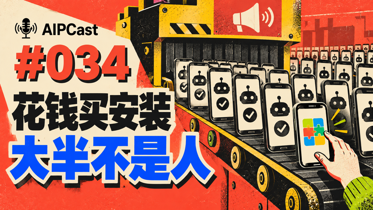 第 034 期节目封面:流水线上的手机正在批量制造虚假安装