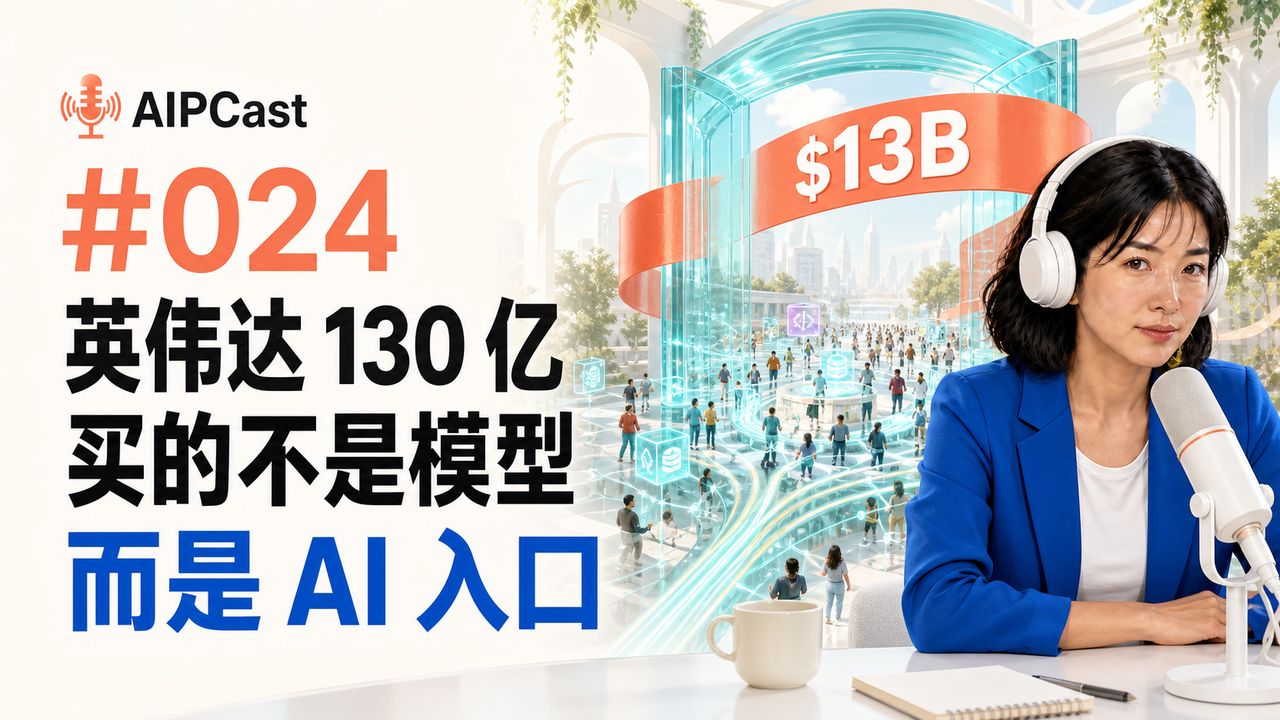 《听懂 AI》第 024 期节目封面