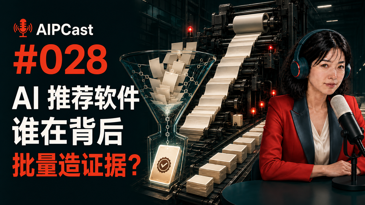 《听懂 AI》第 028 期节目封面