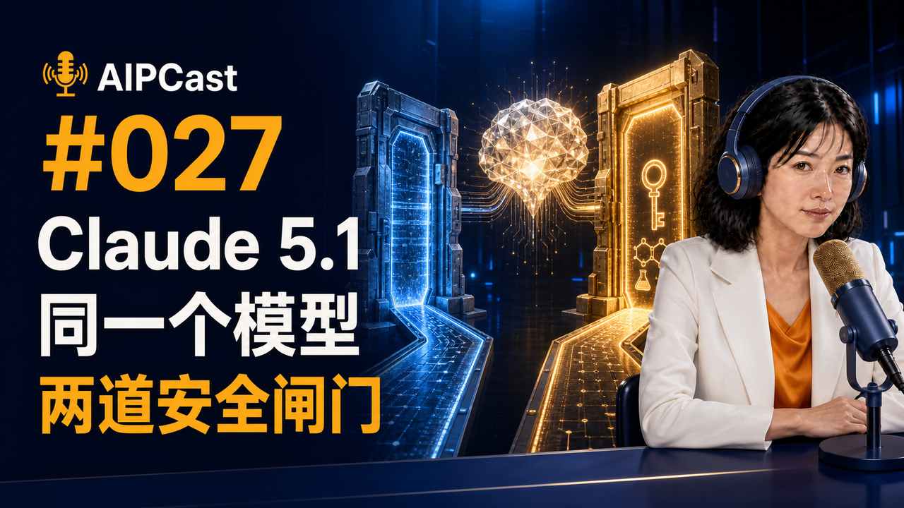 《听懂 AI》第 027 期节目封面